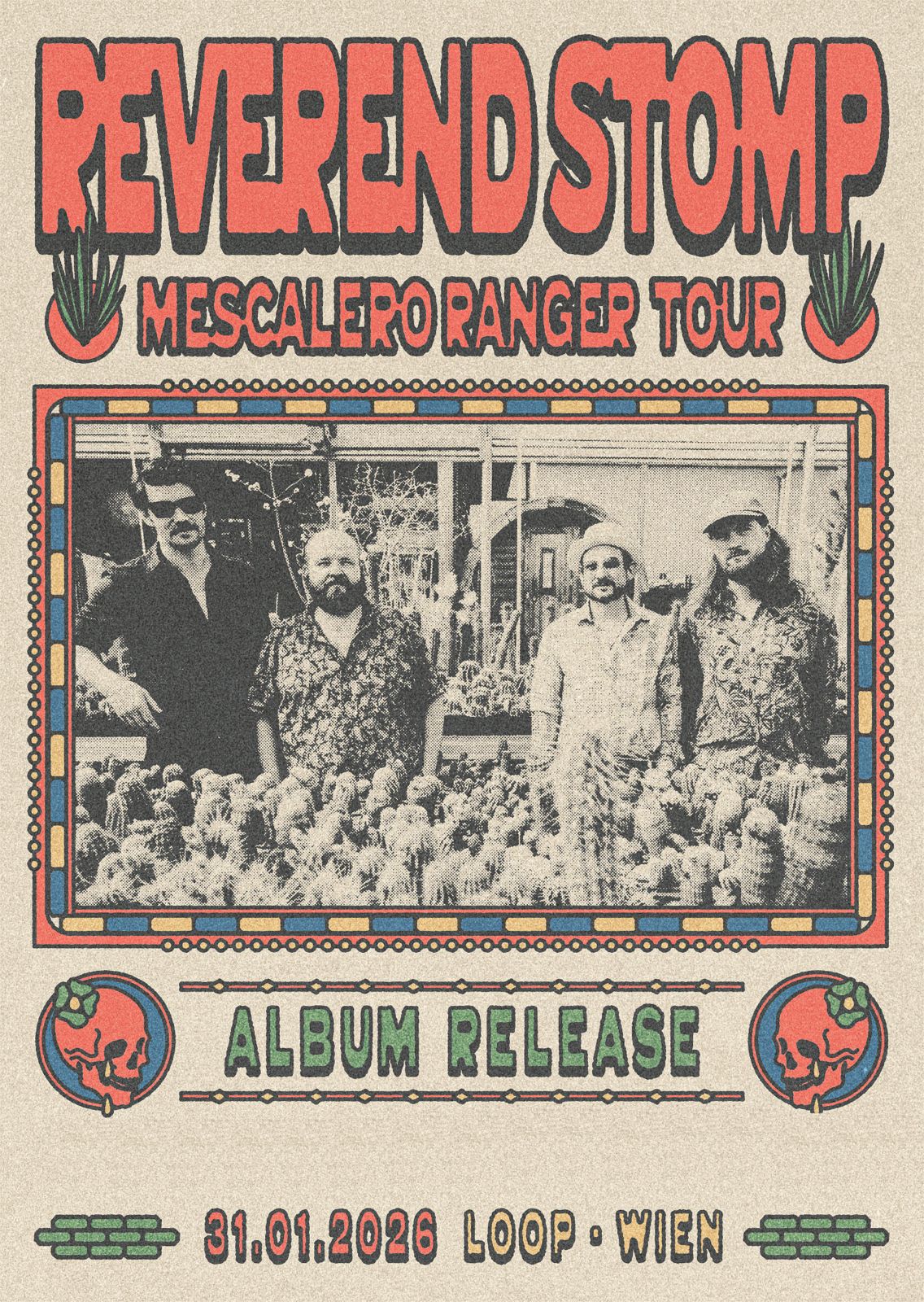 Veranstaltungsbild für Reverend Stomp - Albumrelease